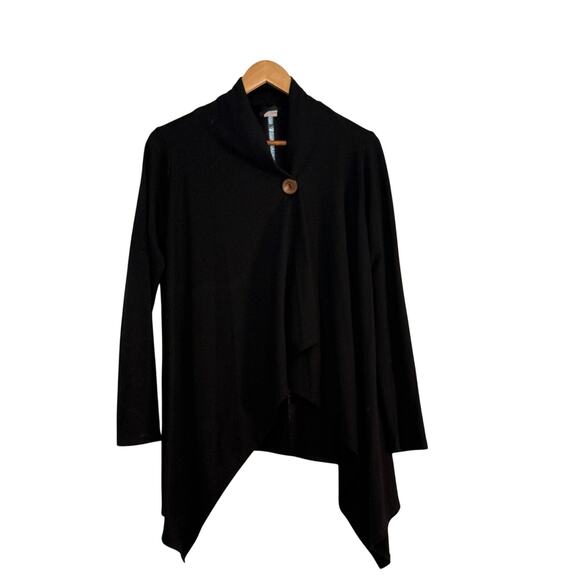 Black Drape Cardigan - Picture 1 of 4